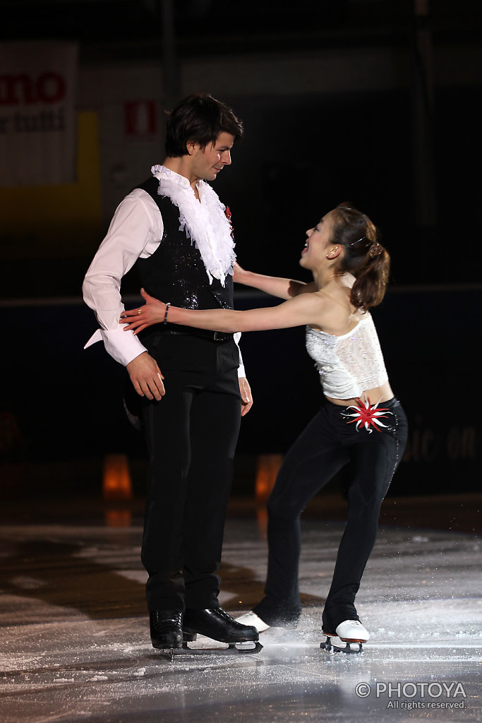 Stéphane Lambiel  & Fumie Suguri