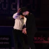 Samuel Contesti mit Laurent Tobel