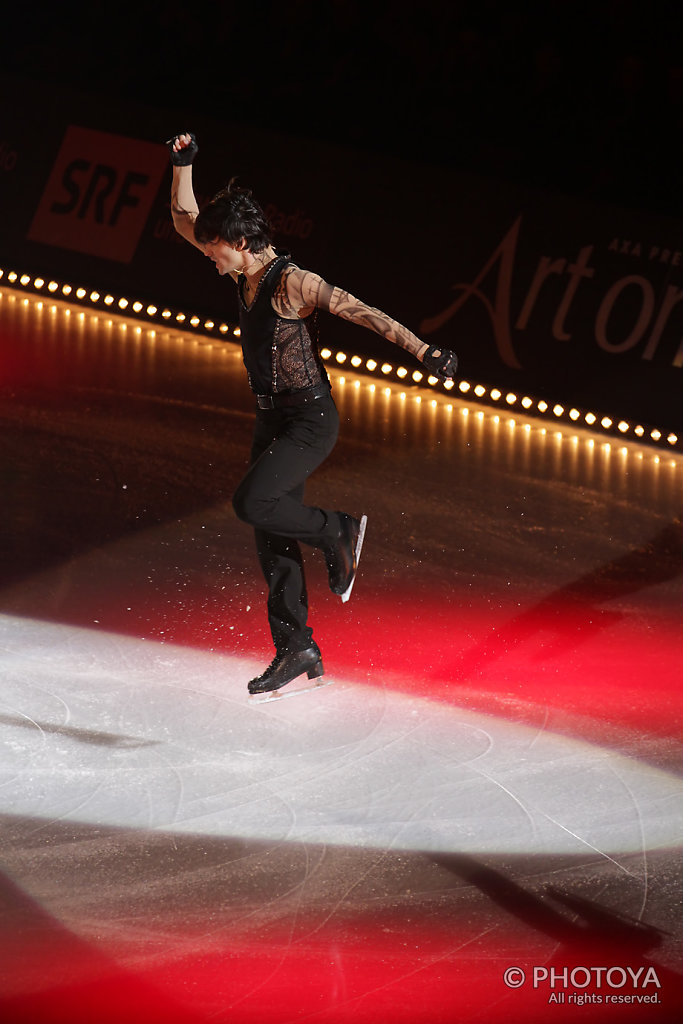 Stéphane Lambiel "Paint It Black"