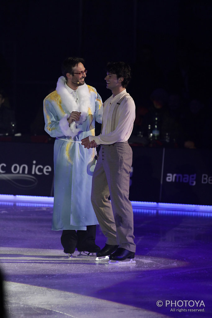 Stéphane Lambiel and Maurizio Margaglio